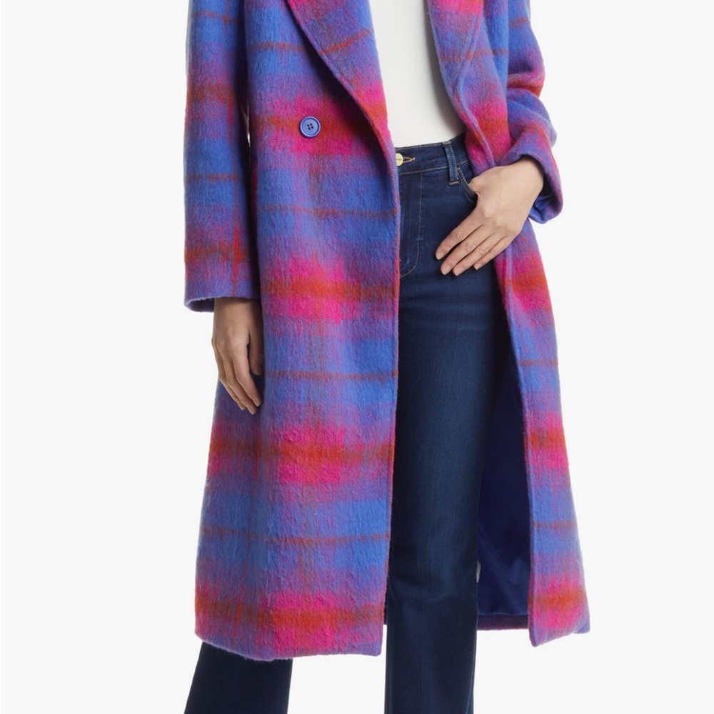 Halogen Shall Collar Coat